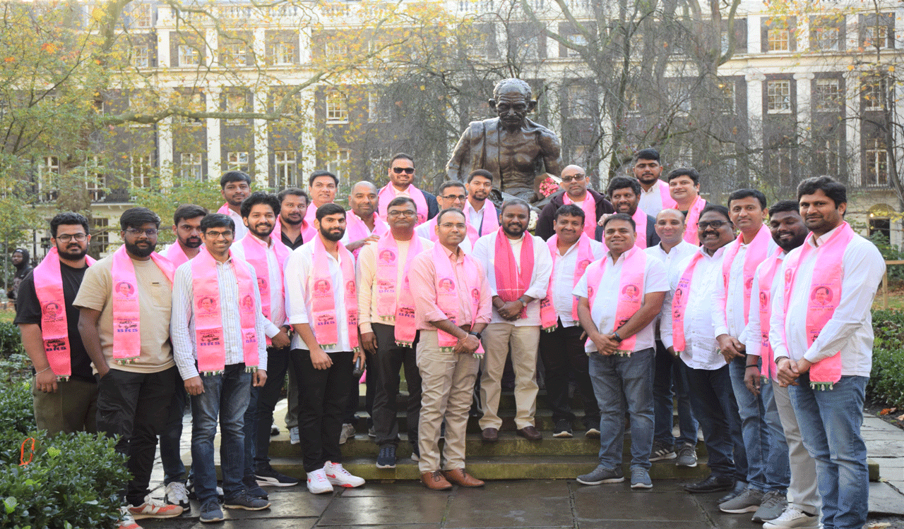 BRS NRI-UK observes Deeksha Diwas in London