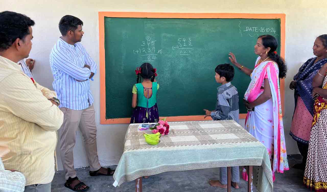 Bhadrachalam ITDA takes education to doorsteps of tribal students