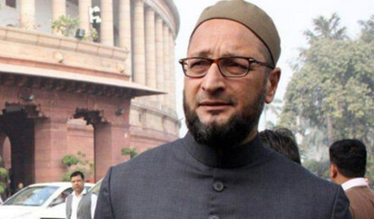 Owaisi summoned by UP court over pro-Palestine slogan in Parliament